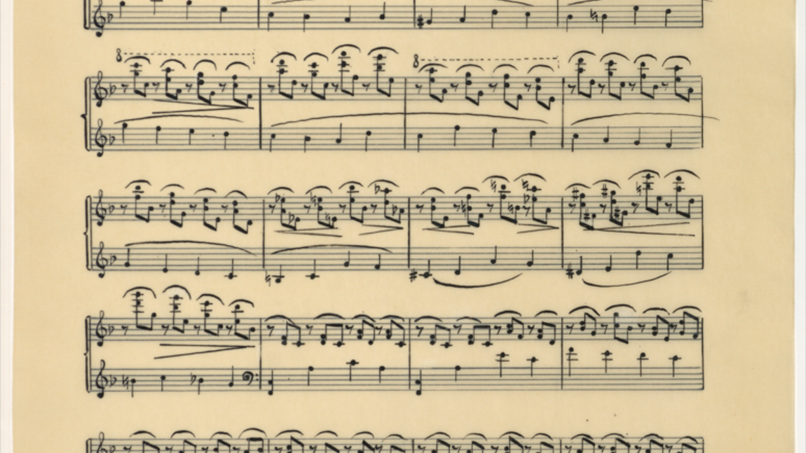 Fünf Bagatellen, 5. Satz: Vivo. Gottlieb Wallisch. Historischer Tonbandmitschnitt, aufgenommen am 19.10.1993 im Hoboken-Saal der Musiksammlung, Phonoabteilung der ÖNB. (T2283-b)